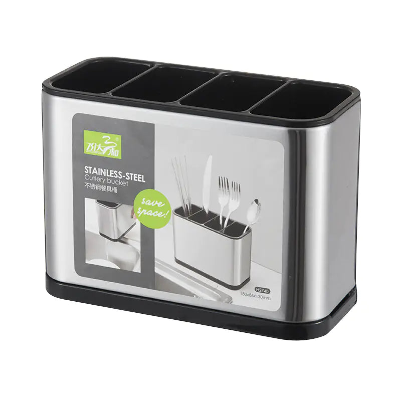 Stainless Steel Knife Holder for Kitchen Storage Wall-Mounted