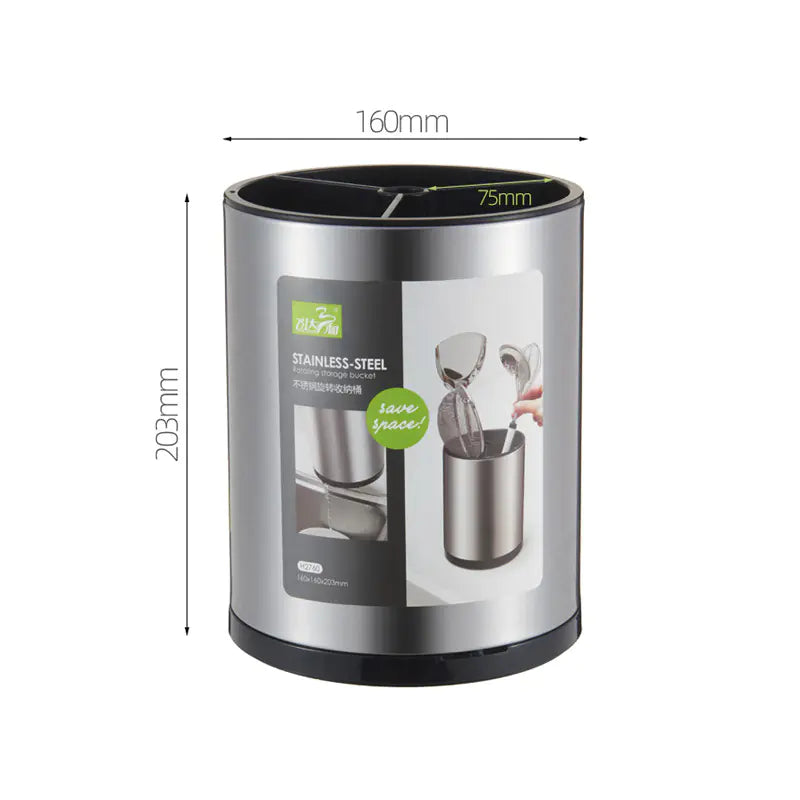 Stainless Steel Knife Holder for Kitchen Storage Wall-Mounted